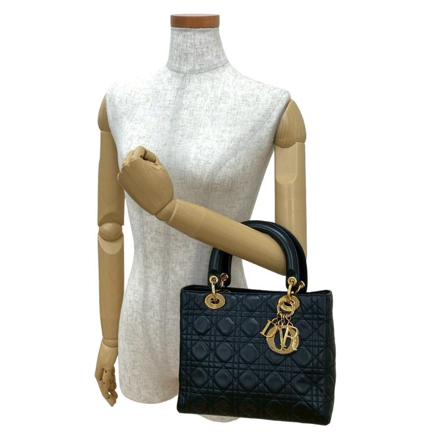 極 美品 袋付き Christian Dior ディオール レディディオール