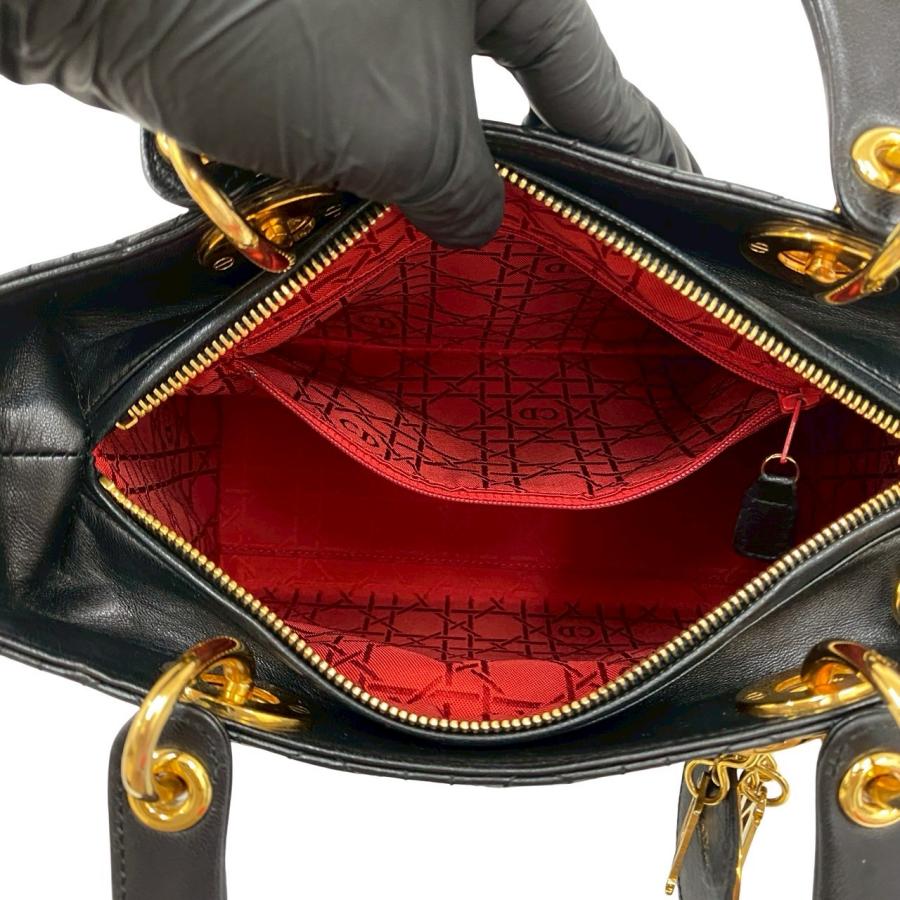 極 美品 袋付き Christian Dior ディオール レディディオール