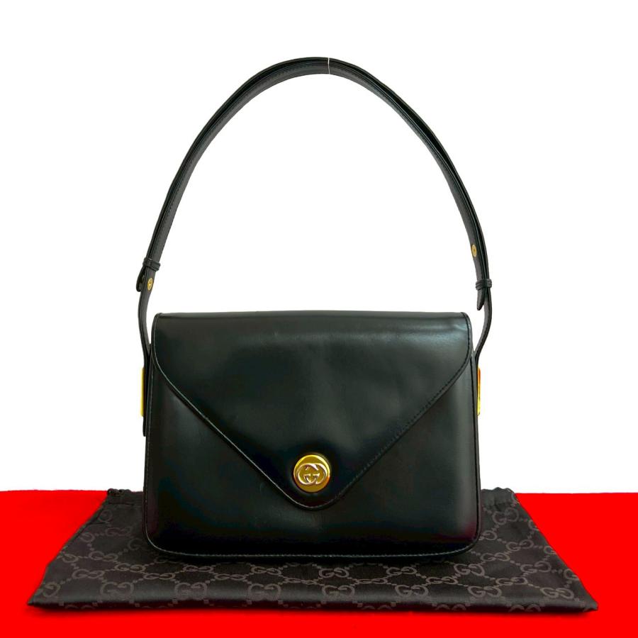 GUCCI 極 美品 袋付き グッチ オールドグッチ ヴィンテージ GG ロゴ