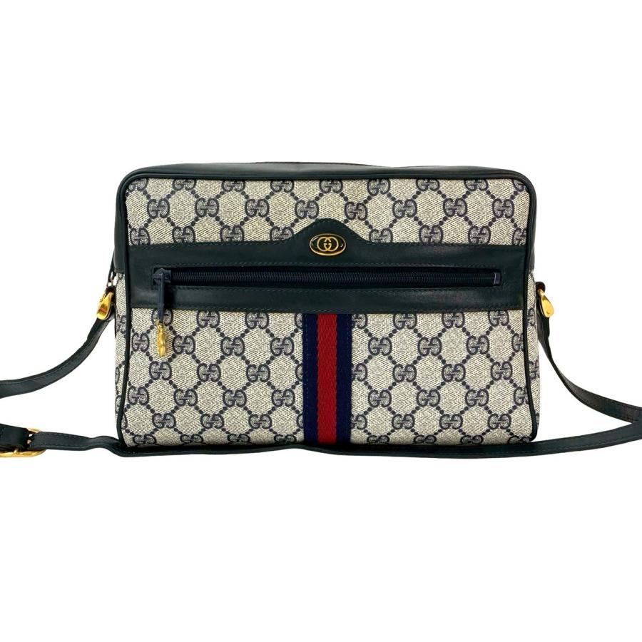 【美品】グッチ　シェリーライン　ショルダーバッグ　ゴールド金具　カーフレザー　紺 楽天市場】T【GUCCI】 シルビィ2wayショルダーバッグ 470270