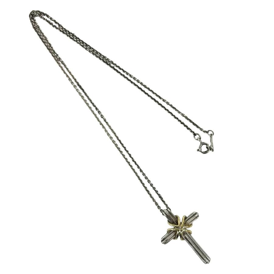 TIFFANY&Co.（ティファニー） 極 美品 シグネチャー クロス ネックレス