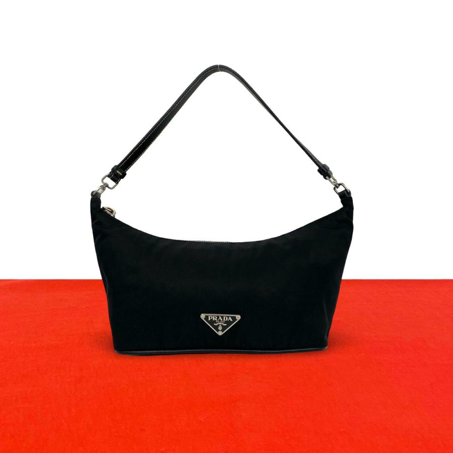 PRADA（プラダ） 極 美品 三角ロゴ 金具 テスート ポコノ ナイロン 