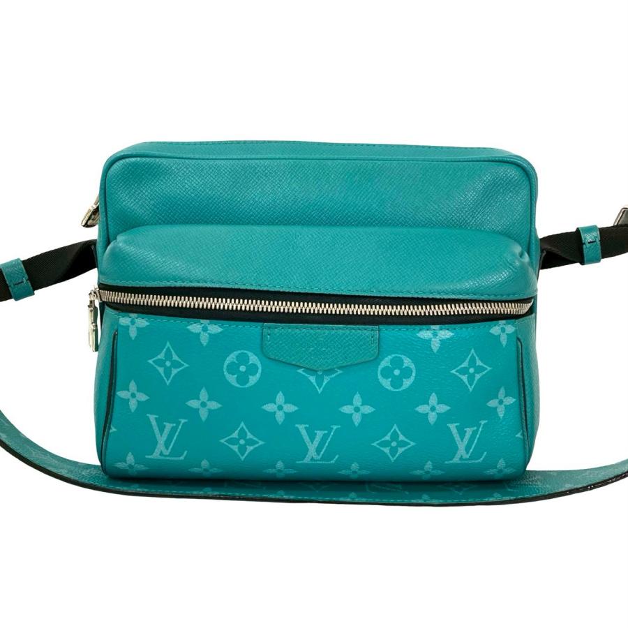 超極美品　ルイヴィトン タイガラマ アウトドア メッセンジャー PM 黒 LOUIS VUITTON（ルイ・ヴィトン） 極 美品 アウトドア メッセンジャー