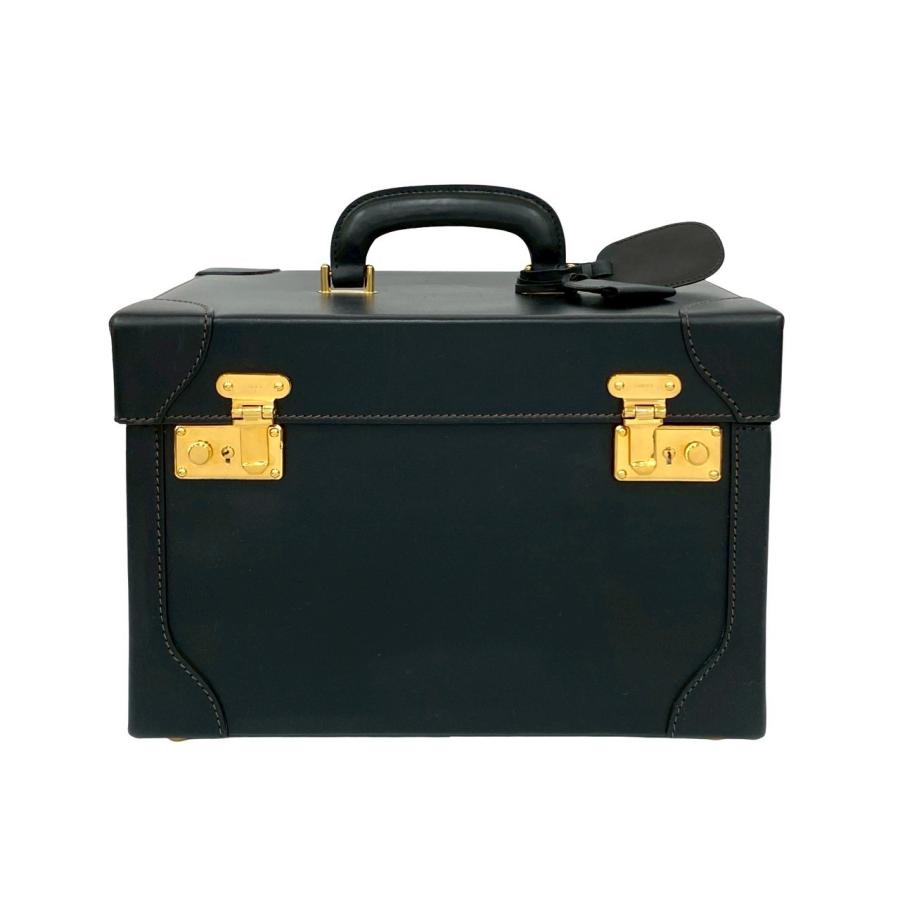 GUCCI グッチ バニティ　ハンドバッグ GUCCI（グッチ） 極 美品 オールドグッチ ヴィンテージ レザー 本革