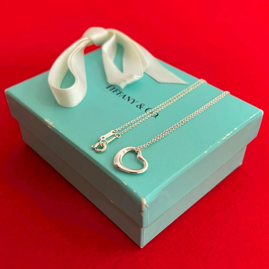 TIFFANY&Co.（ティファニー） 極 美品 保存箱 袋付 オープンハート