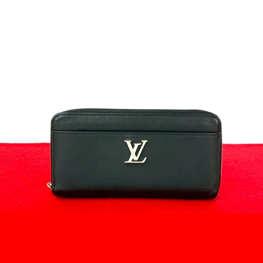 LOUIS VUITTON 極 美品 ルイヴィトン ジッピー ロックミー レザー 本革  