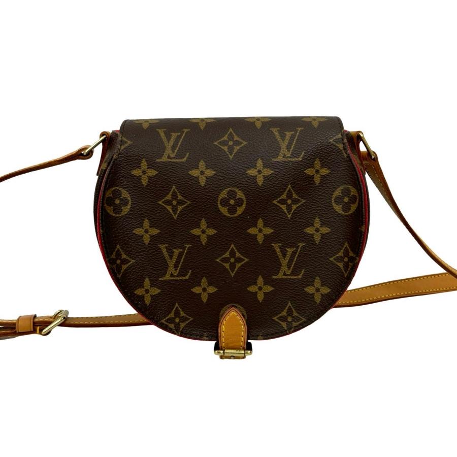 ほぼ未使用 LOUIS VUITTON ルイヴィトン タンブラン モノグラム レザー 本革 ショルダーバッグ ポシェット サコッシュ ブラウン 24584 LOUIS VUITTON（ルイ・ヴィトン） ほぼ未使用 タンブラン モノグラム