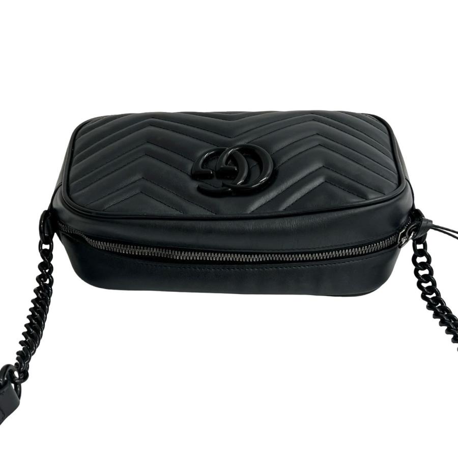 GUCCI（グッチ） 極 美品 箱 袋付き スモール カメラバッグ GG