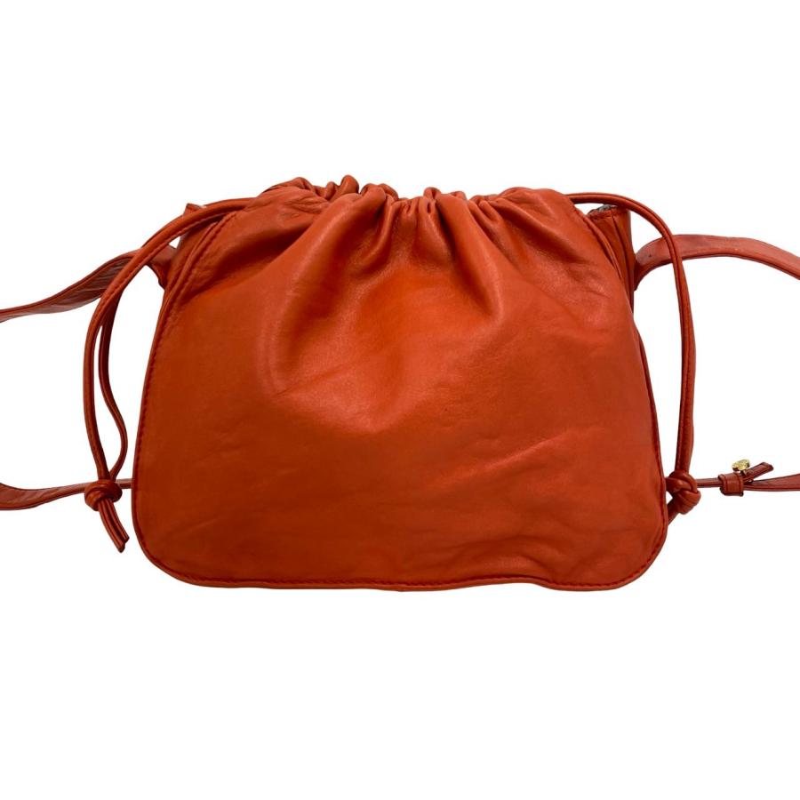 極美品　LOEWE ヴィンテージ アナグラム ナッパレザー ショルダーバッグ 白 LOEWE（ロエベ） 極 美品 ヴィンテージ アナグラム ロゴ ナッパ レザー