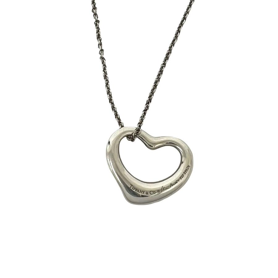 TIFFANY&Co.（ティファニー） 極 美品 オープンハート ネックレス
