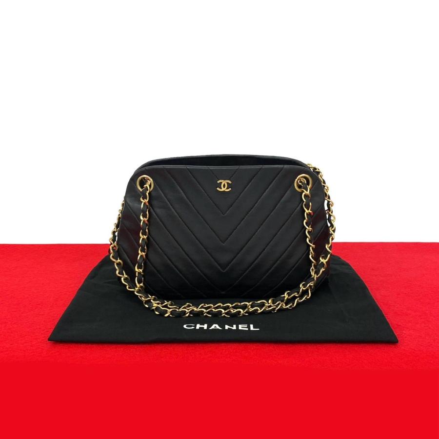 CHANEL（シャネル） 極 美品 袋付 シール有 1番台 ココマーク V 