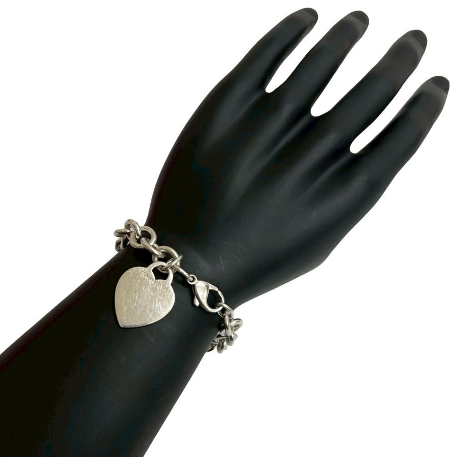 【希少】TIFFANYティファニー バングル ハート リボン 中古・古着通販】TIFFANY & Co. (ティファニー) ハートリボンバングル