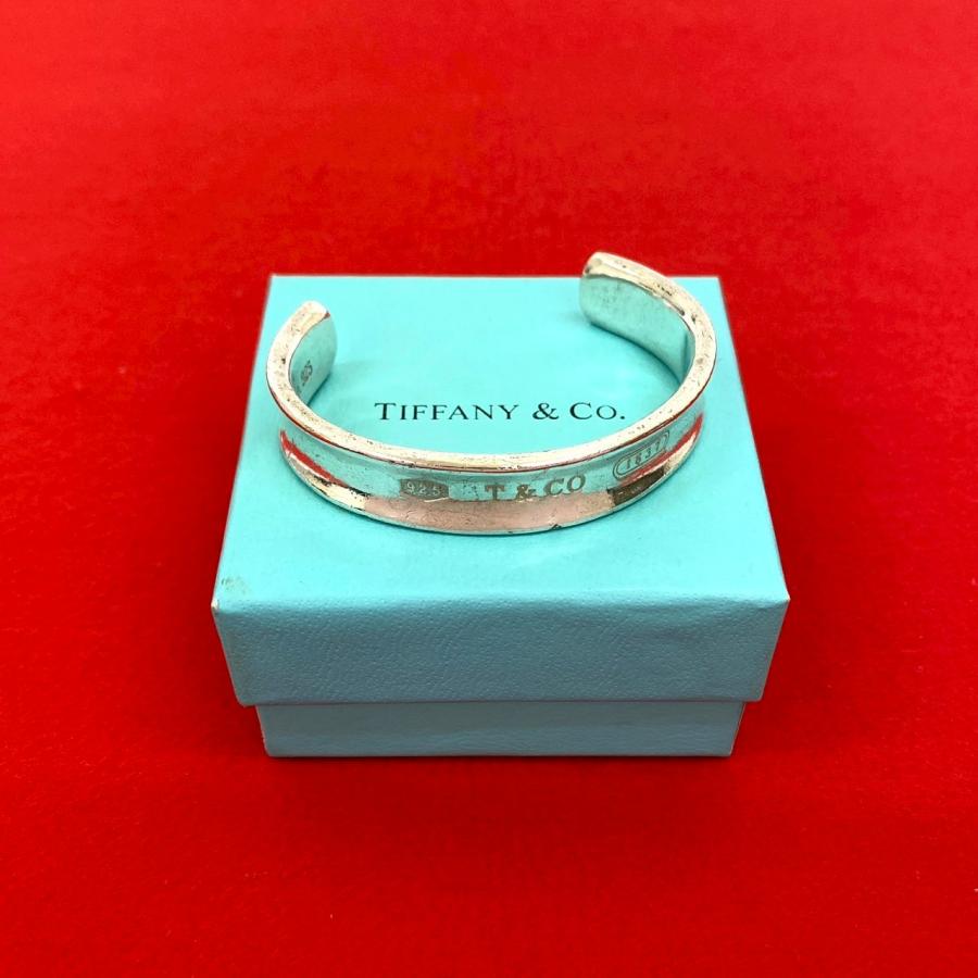 TIFFANY&Co.（ティファニー） 極 美品 1837 ナロー バングル シルバー