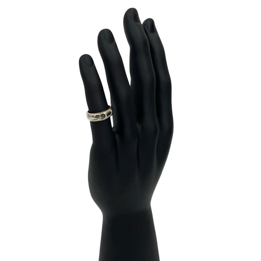 ティファニー　カーブドウェーブ　ハート　リング　925 12号 美品 ティファニー カーブド ウェーブ ハート リング 12号