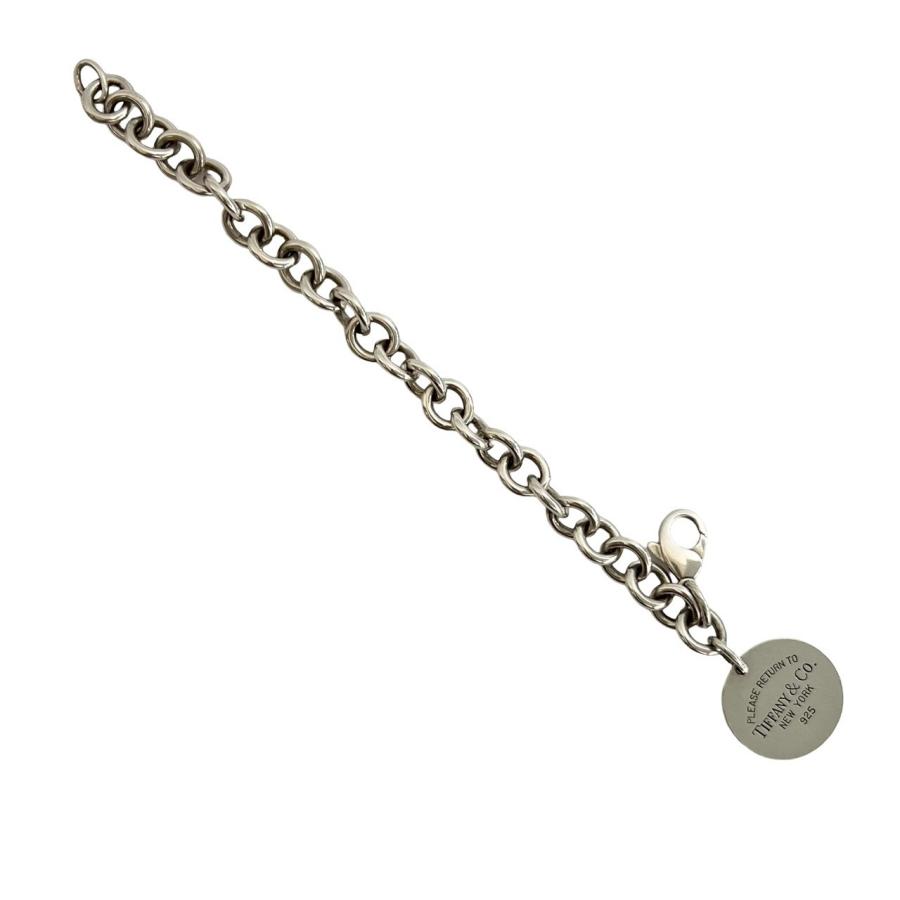 極美品　ティファニー リターントゥ ラウンドタグ ブレスレット シルバー925 TIFFANY & Co. ティファニー リターントゥ ラウンドタグ