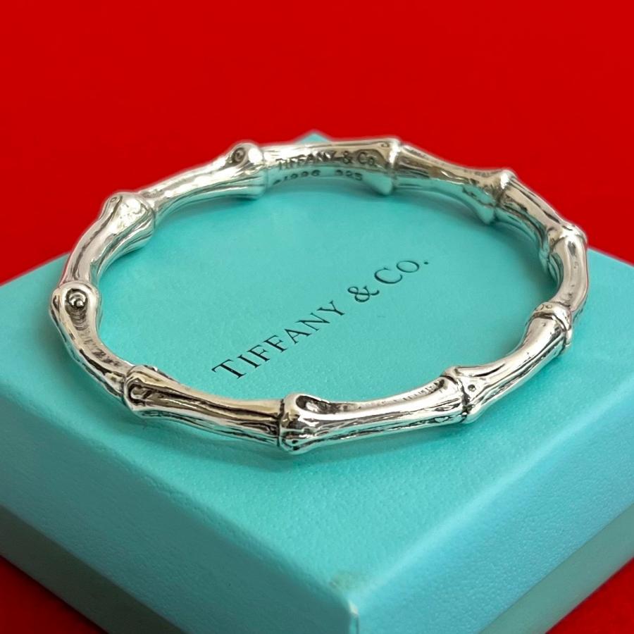 STAX Tiffany&Co. バンブー バングル ブレスレット TIFFANY&Co. 極 美品 希少品 ティファニー バンブー シルバー925