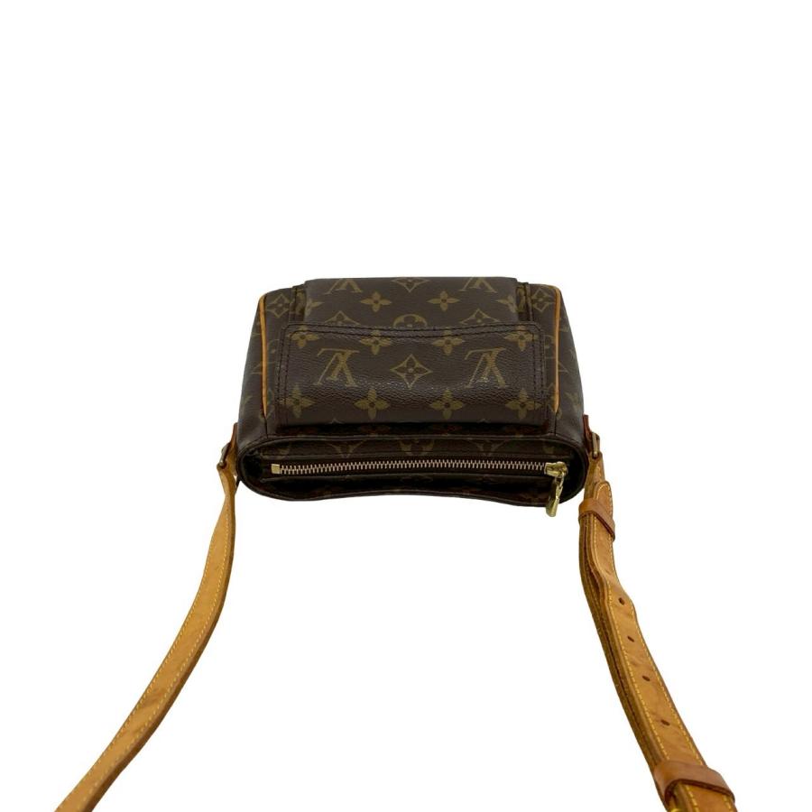 極 美品 LOUIS VUITTON ルイヴィトン ヴィヴァシテ PM モノグラム レザー 本革 ミニ ショルダーバッグ ポシェット ブラウン 31319 LOUIS VUITTON（ルイ・ヴィトン） 極 美品 ヴィヴァシテ PM モノグラム