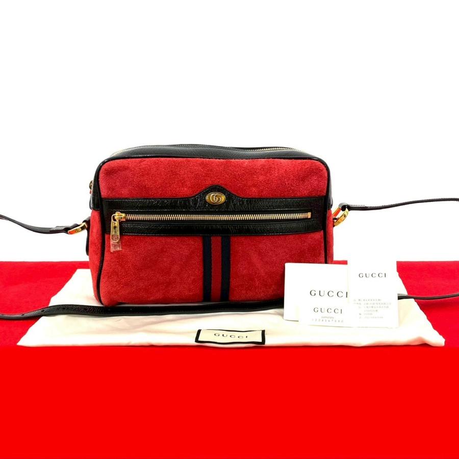 GUCCI（グッチ） 未使用保管品 袋付き オフィディア シェリーライン GG