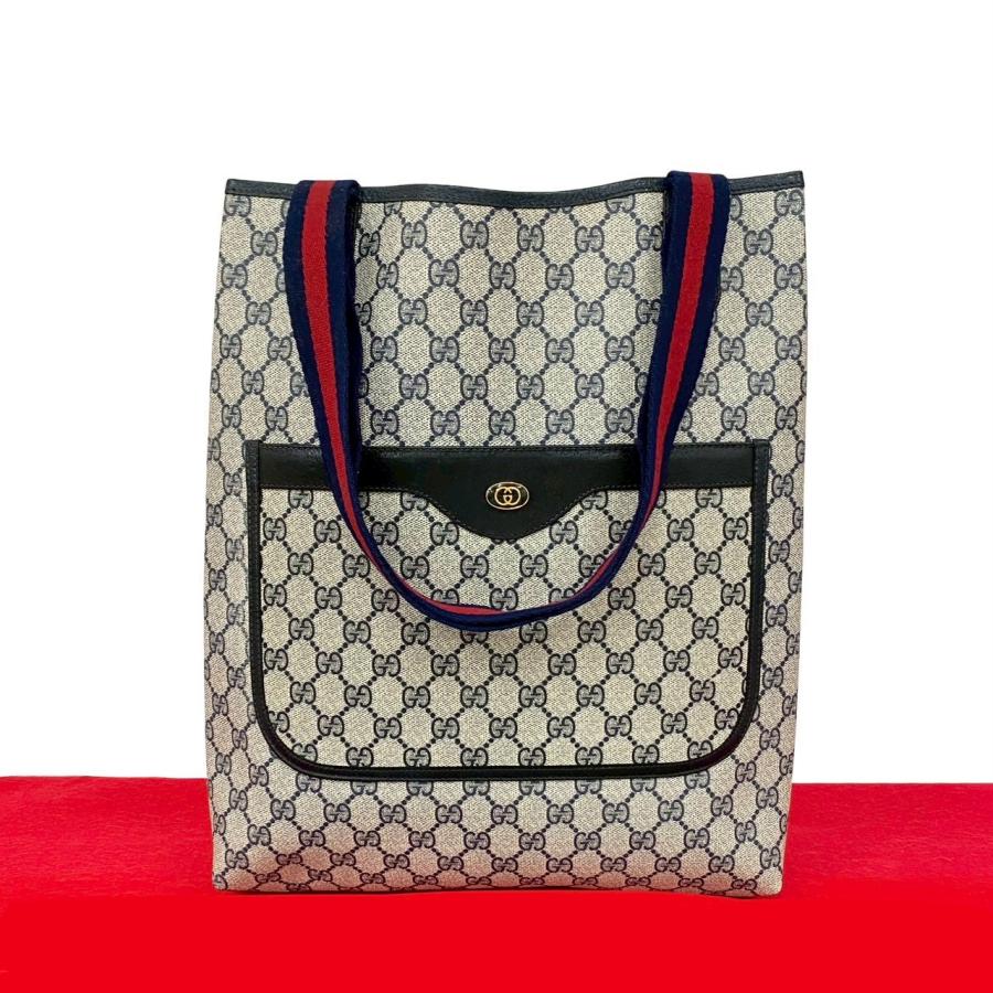 GUCCI（グッチ） 極 美品 オールドグッチ ヴィンテージ シェリーライン