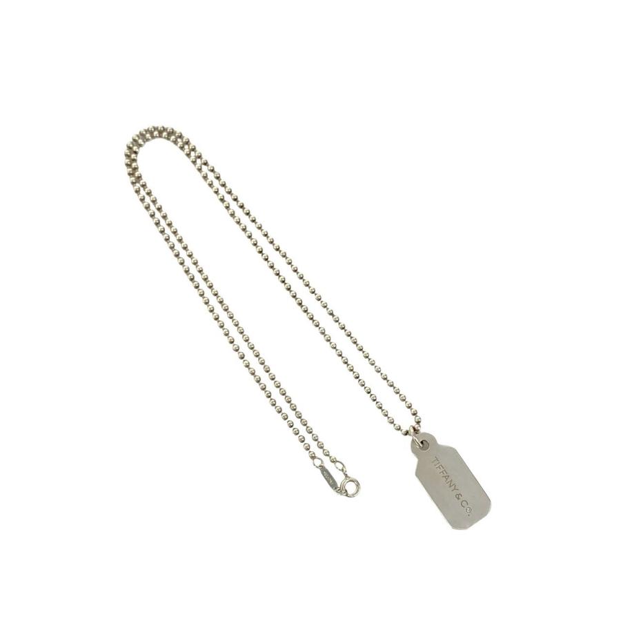 TIFFANY&Co.（ティファニー） 極 美品 ドッグタグ ネックレス ロゴ