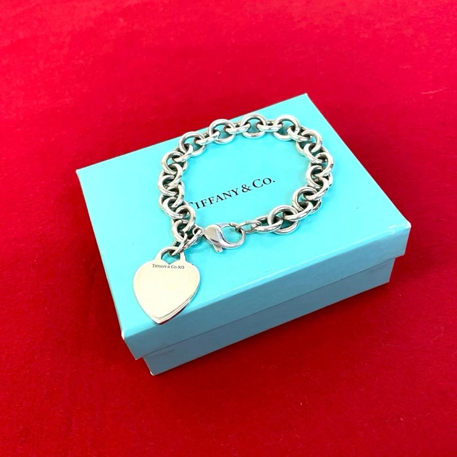 Tiffany & Co. ハート型チャームブレスレット　シルバー ティファニー ティファニー TIFFANY&CO. リターントゥティファニー RTT ハート タグ