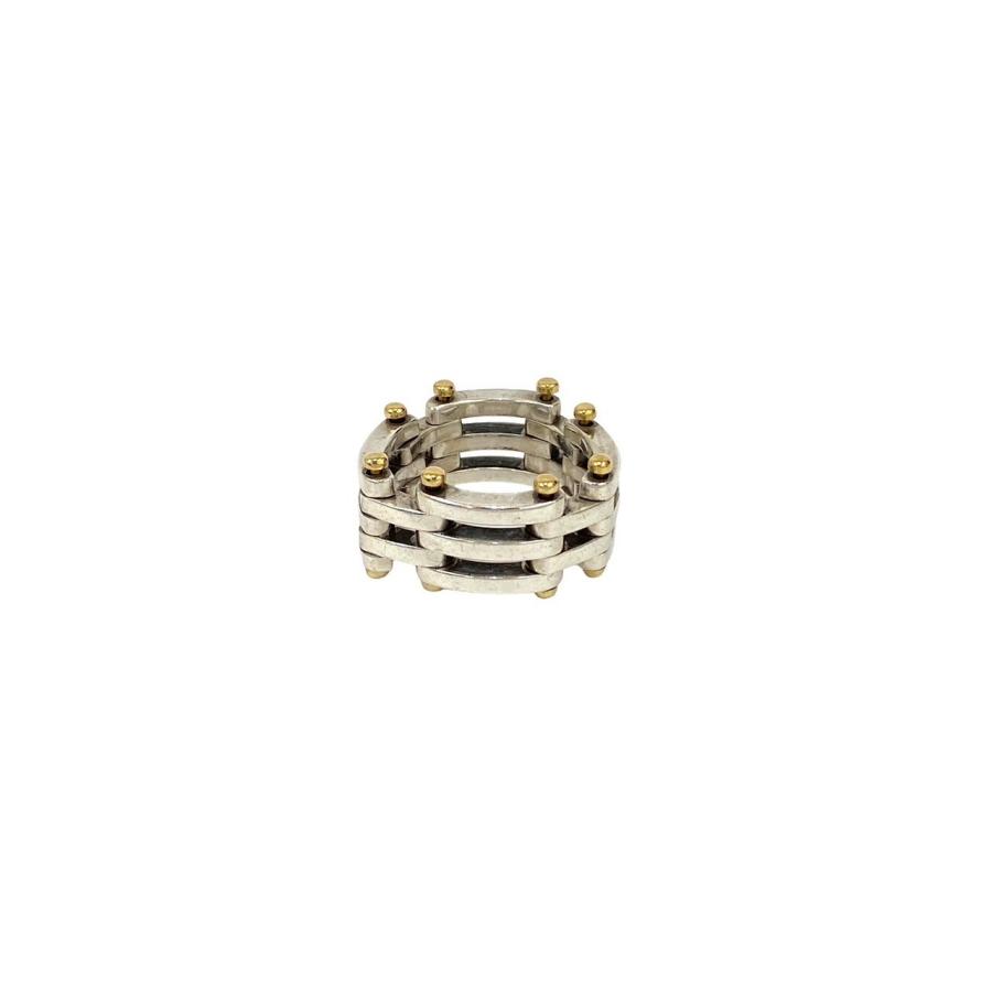 TIFFANY&Co.（ティファニー） 極 美品 希少品 ゲートリング シルバー