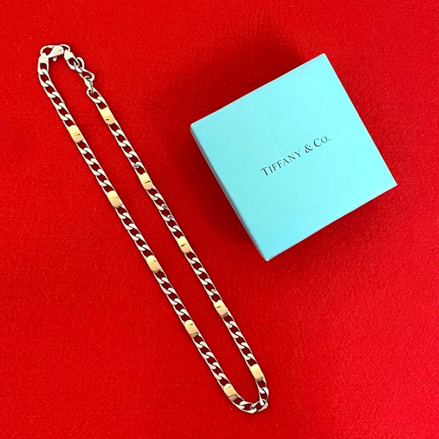 TIFFANY&Co.（ティファニー） 極 美品 希少品 フィガロ チェーン