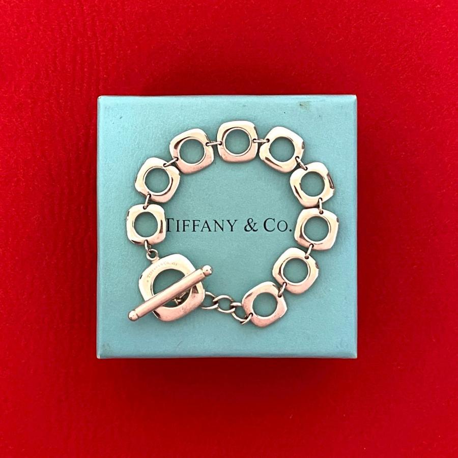 TIFFANY&Co.（ティファニー） 極 美品 希少品 スクエア クッション