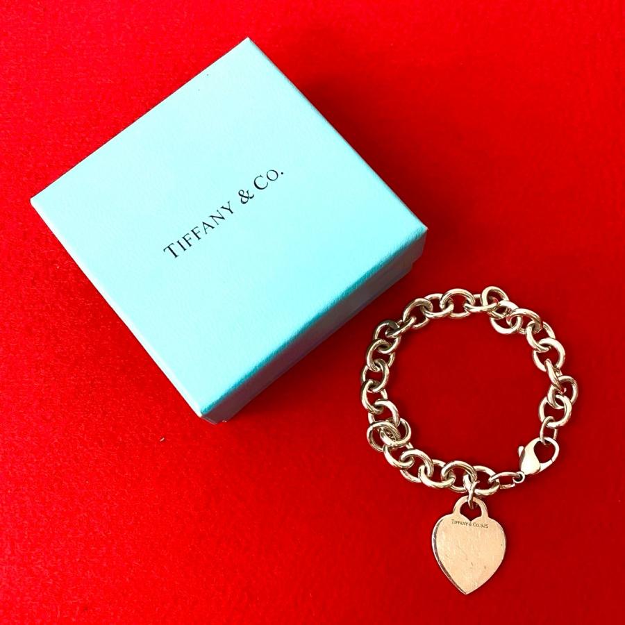 TIFFANY&Co.（ティファニー） 極 美品 ハートタグ シルバー925