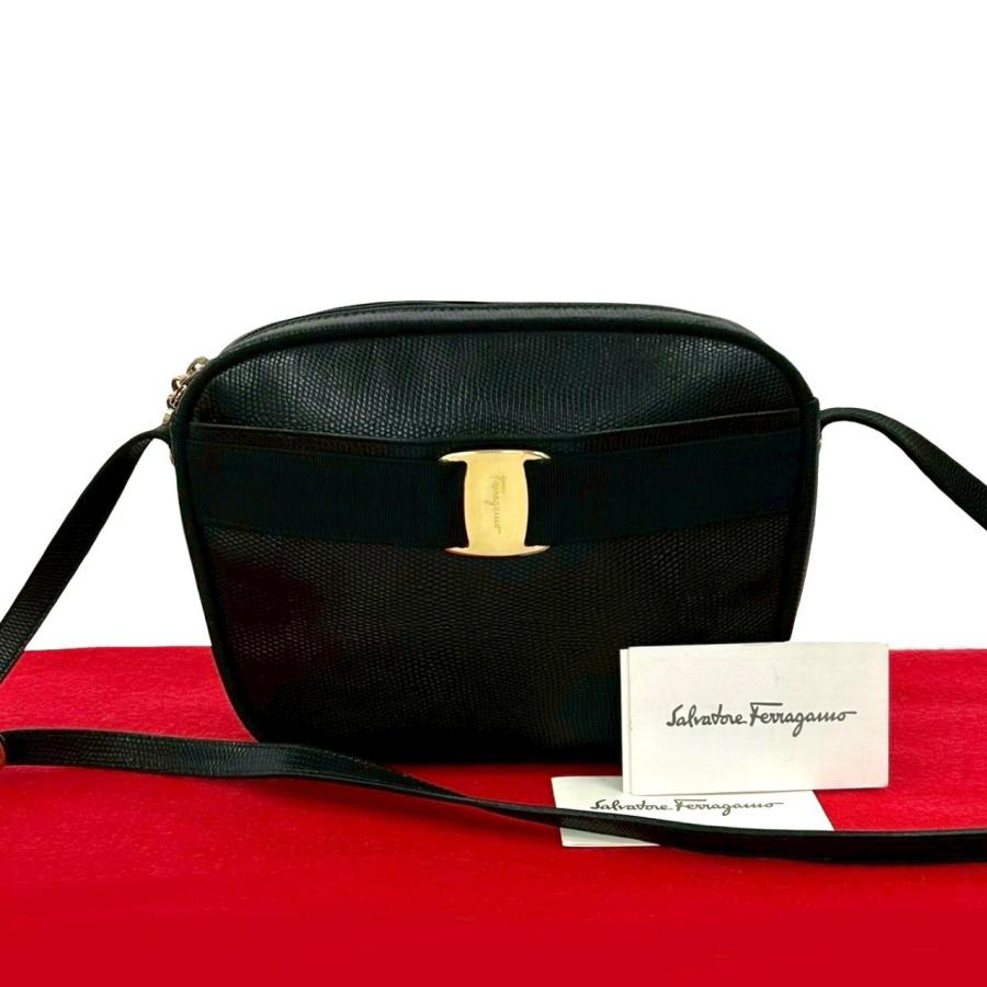 極 美品 Salvatore Ferragamo サルヴァトーレフェラガモ ヴァラ