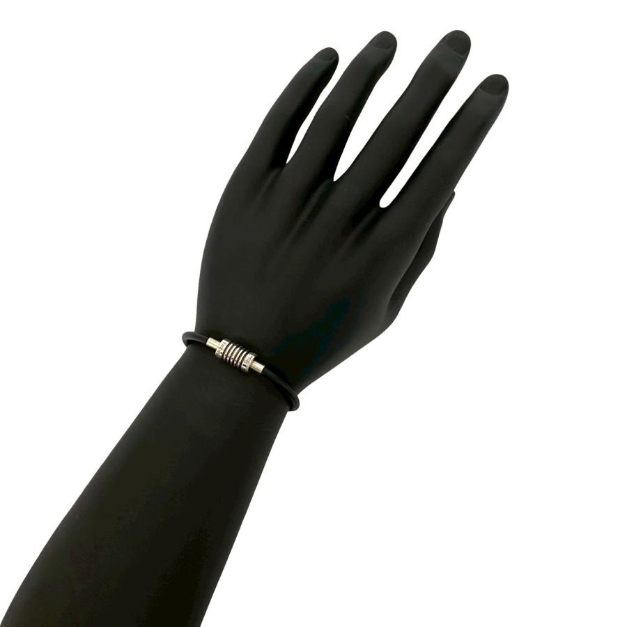 [新品仕上済] ティファニー パロマグルーブ サーファー ラバー ブレスレット TIFFANY&Co.（ティファニー） 極 美品 パロマ グルーブ サーファー