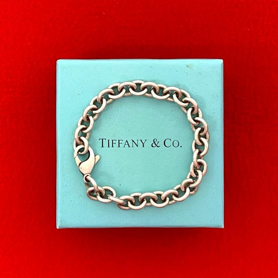 TIFFANY&Co. 極 美品 ティファニー ドーナツ リンク シルバー925