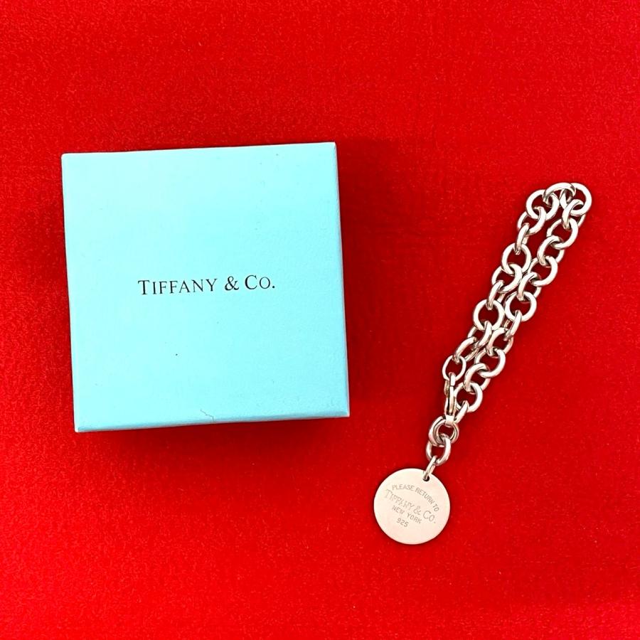 TIFFANY&Co.（ティファニー） 極 美品 リターントゥ ラウンドタグ