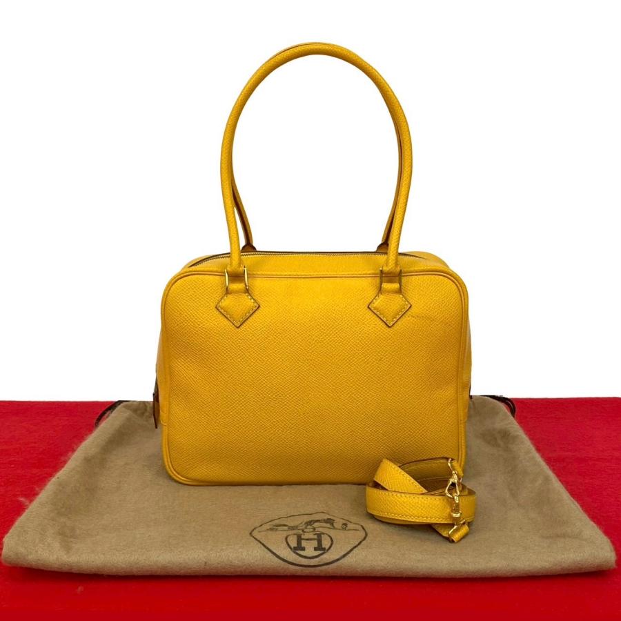 HERMES（エルメス） 極 美品 袋付き 〇Z 刻印 ミニ プリュム 20 ヴォー