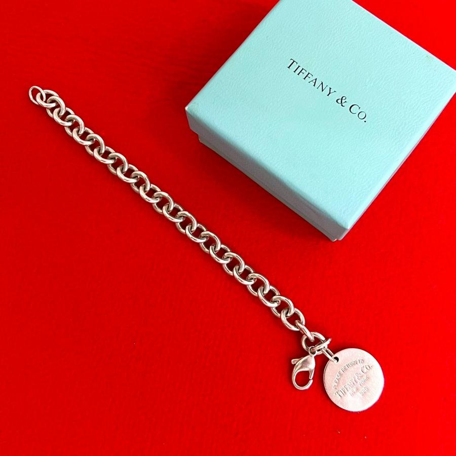 TIFFANY&Co.（ティファニー） 極 美品 リターントゥ ラウンドタグ