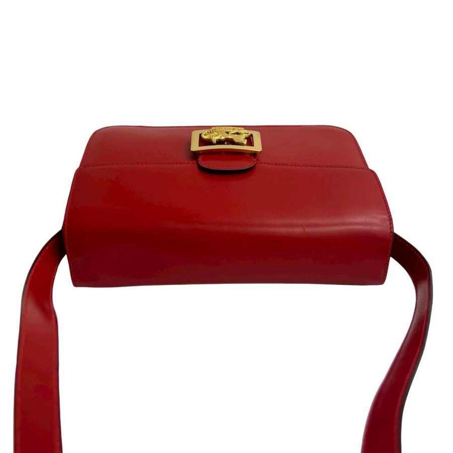 CELINE（セリーヌ） 極 美品 ヴィンテージ 馬車 金具 カーフ レザー 本