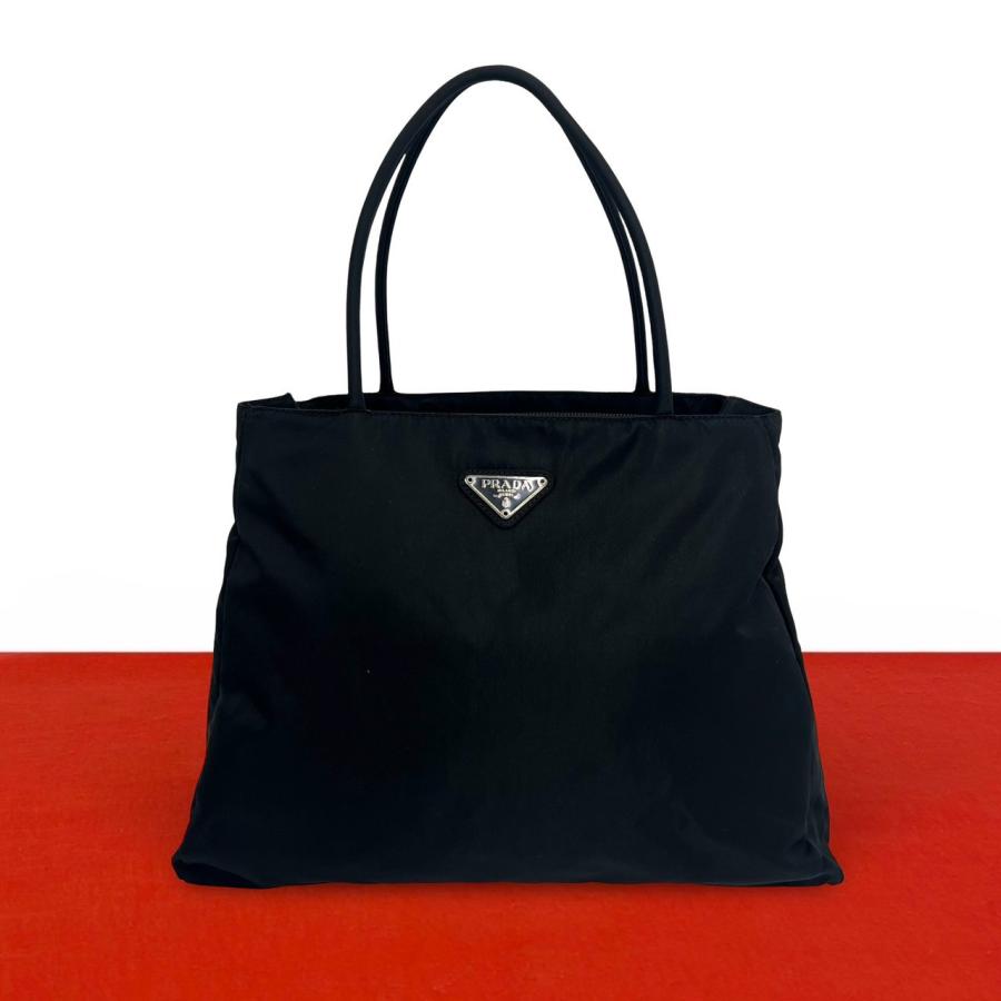 PRADA（プラダ） 極 美品 三角ロゴ トライアングル プレート 金具 