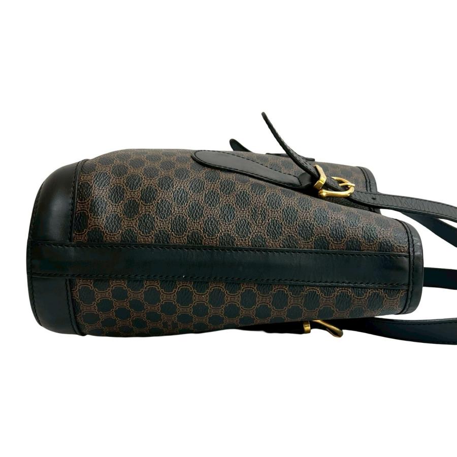 CELINE（セリーヌ） 極 美品 マカダム ブラゾン トリオンフ 柄 レザー