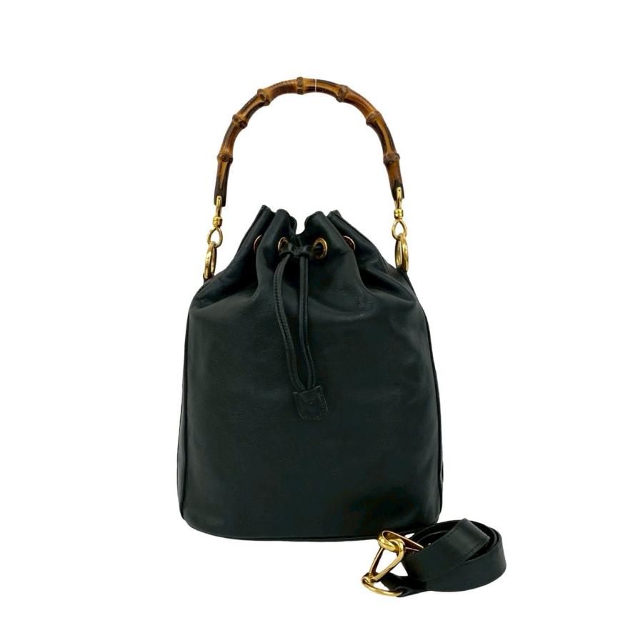 GUCCI グッチ 2wayバッグ ロゴ金具 ブラック 【公式通販】