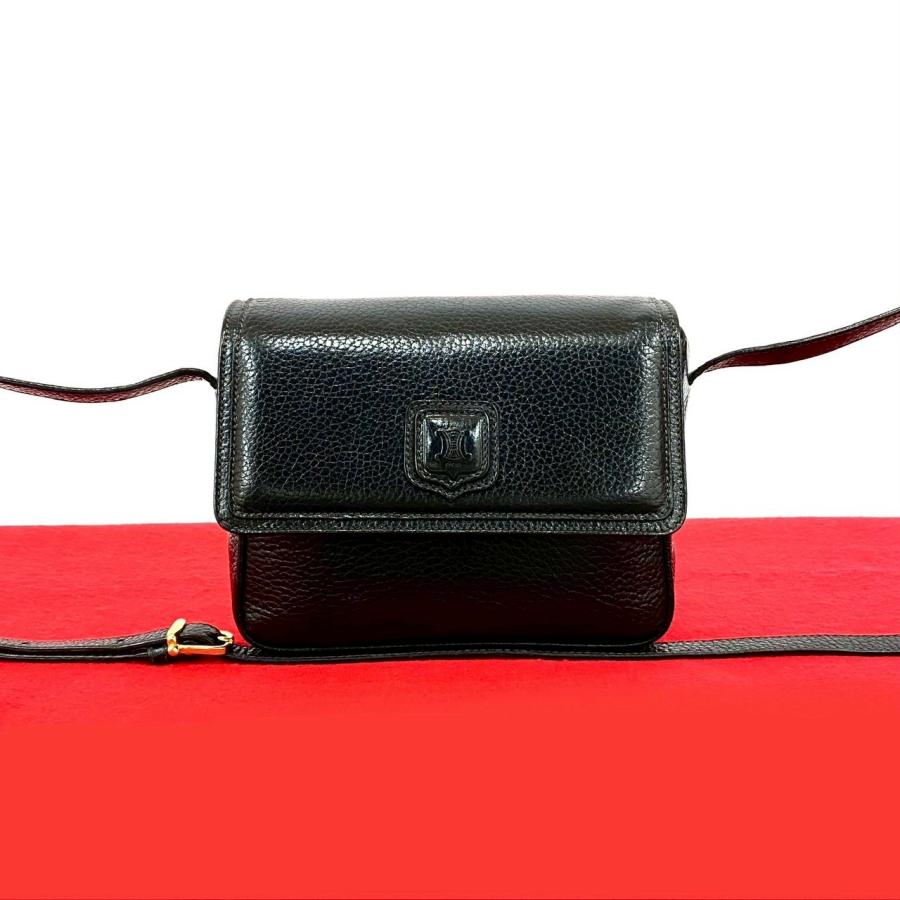 CELINE（セリーヌ） 極 美品 ヴィンテージ トリオンフ ロゴ レザー 本