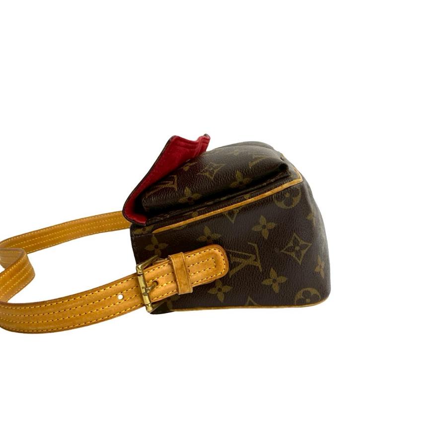 極 美品 LOUIS VUITTON ルイヴィトン ヴィバシテ モノグラム レザー 本革 ワンショルダーバッグ セミショルダーバッグ ブラウン 24062 LOUIS VUITTON（ルイ・ヴィトン） 極 美品 ヴィバシテ モノグラム