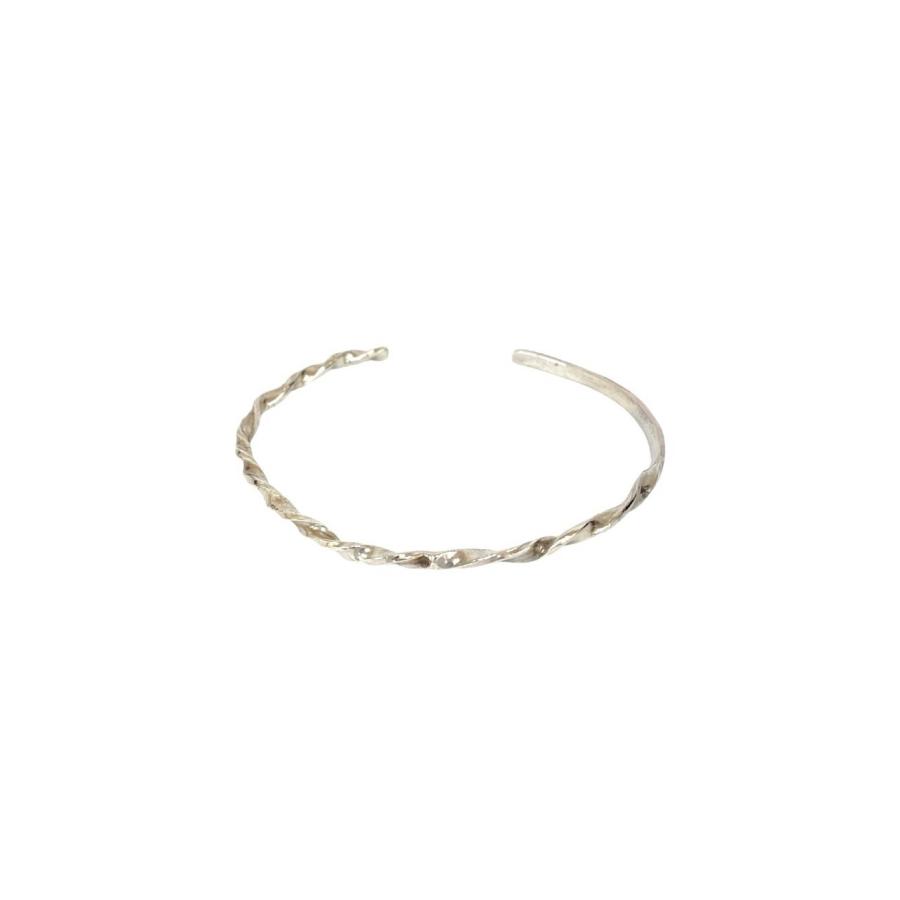 TIFFANY&Co.（ティファニー） 極 美品 ツイスト バングル シルバー925