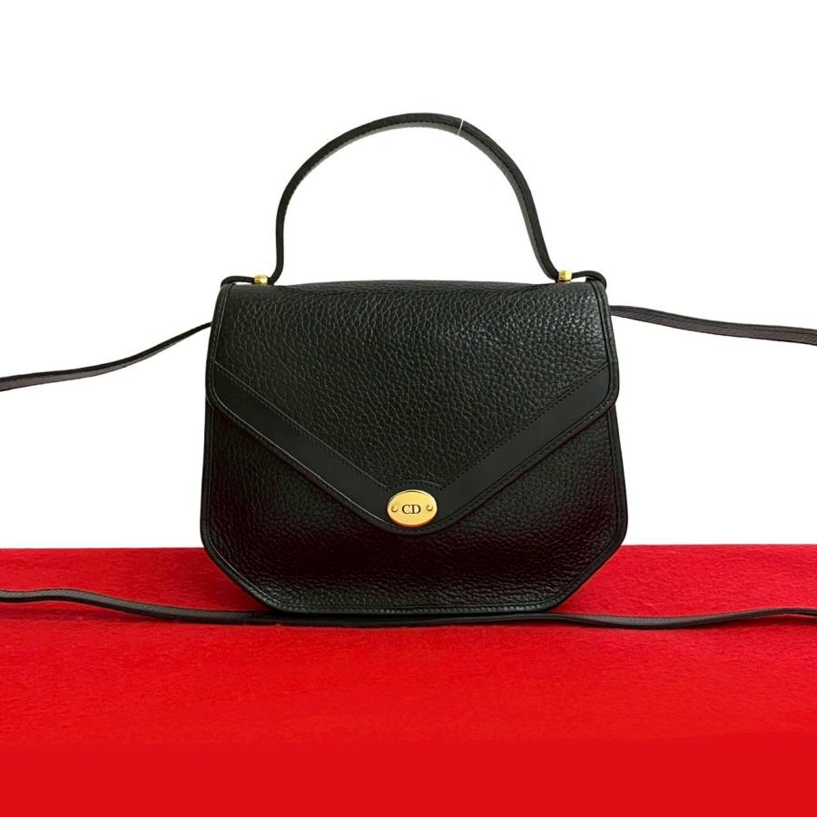 極 美品 Christian Dior ディオール ヴィンテージ CD ロゴ金具