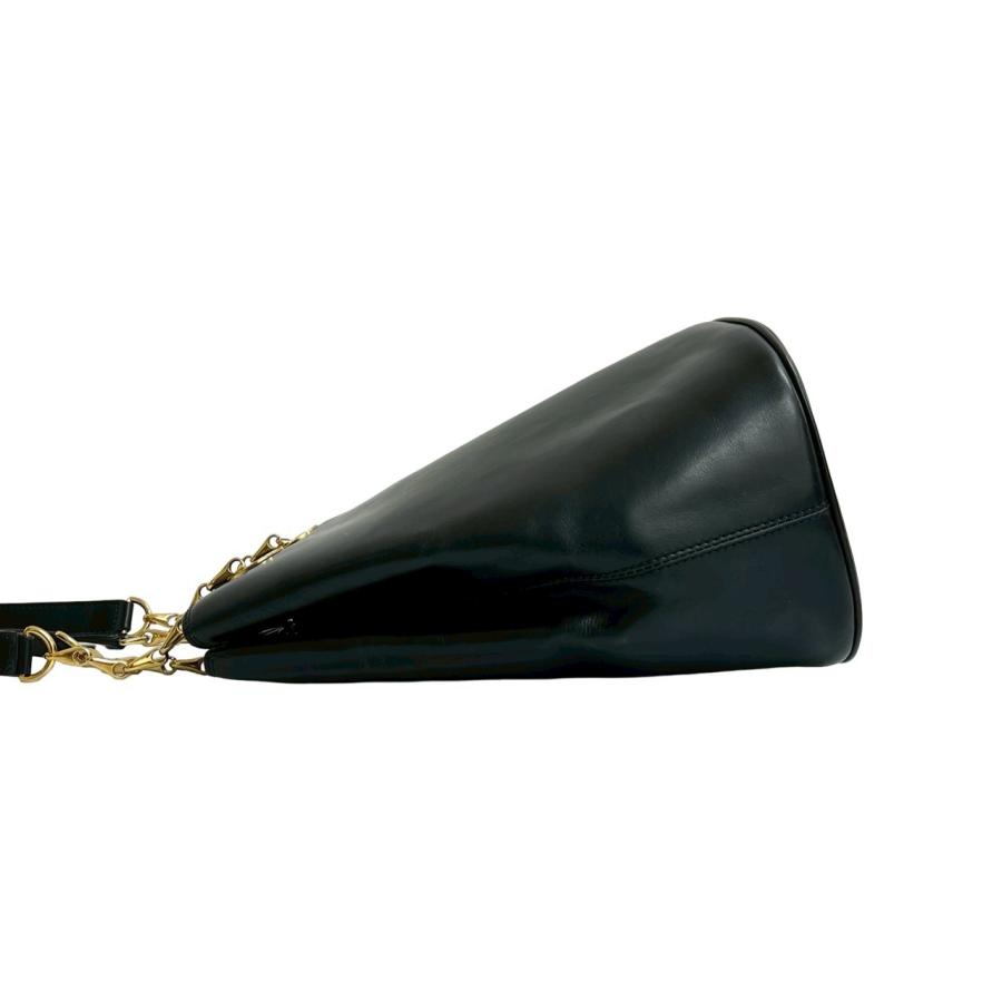 CELINE（セリーヌ） 極 美品 ヴィンテージ サークル ロゴ 金具 レザー