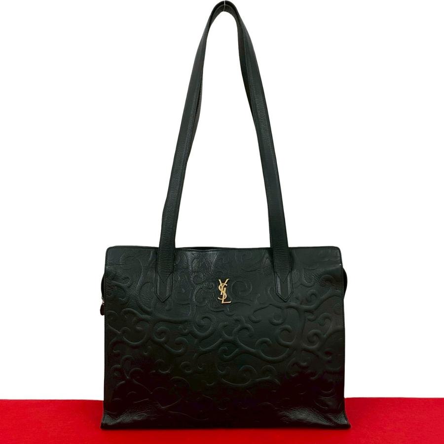 Yves Saint Laurent（イヴ・サンローラン） 極 美品 YSL ロゴ 金具