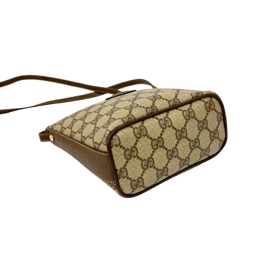 Gucciグッチ ポーチ ヴィンテージ GUCCI（グッチ） 極 美品 オールドグッチ ヴィンテージ GG ロゴ レザー