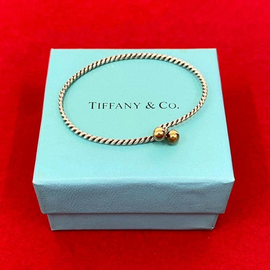 TIFFANY&Co. 925 ティファニー ブレスレット バングル TIFFANY&Co.（ティファニー） 新品同様 フックアンドアイ バングル