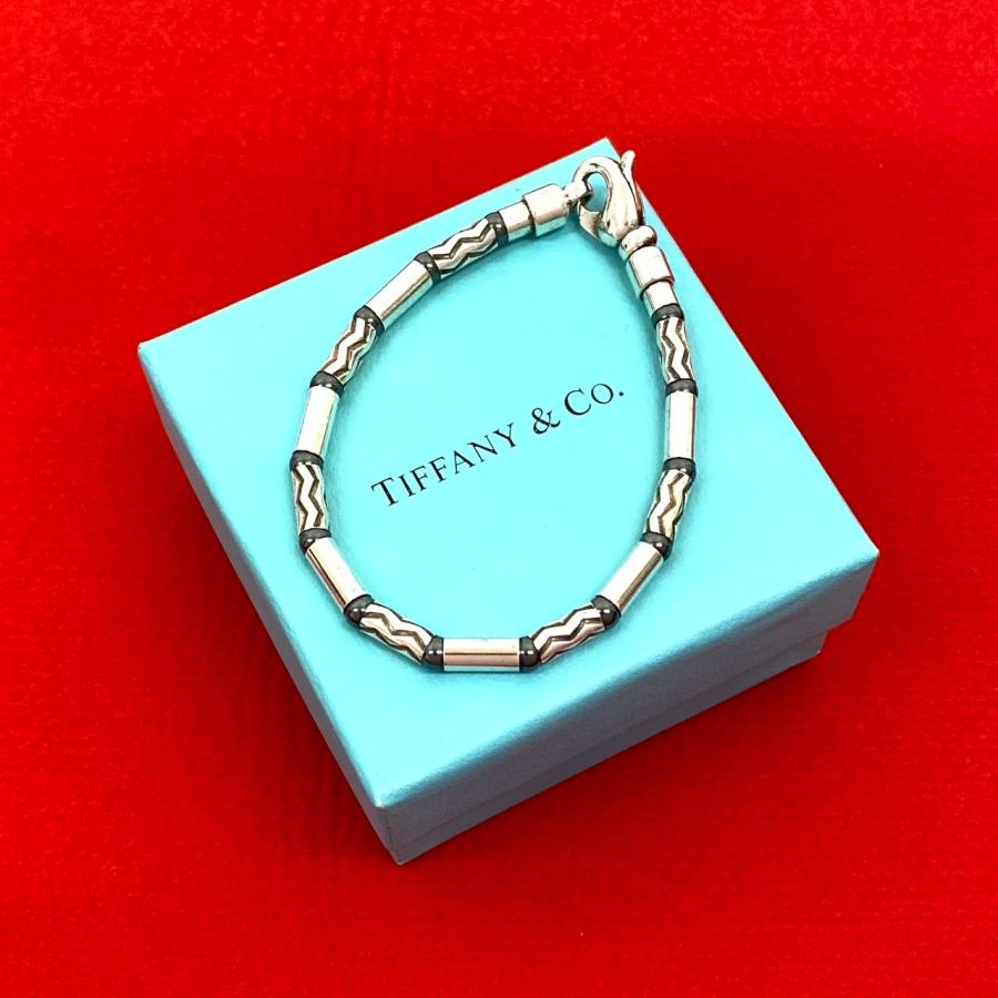 TIFFANY&Co.（ティファニー） 極 美品 希少品 アズテック ジグザグ