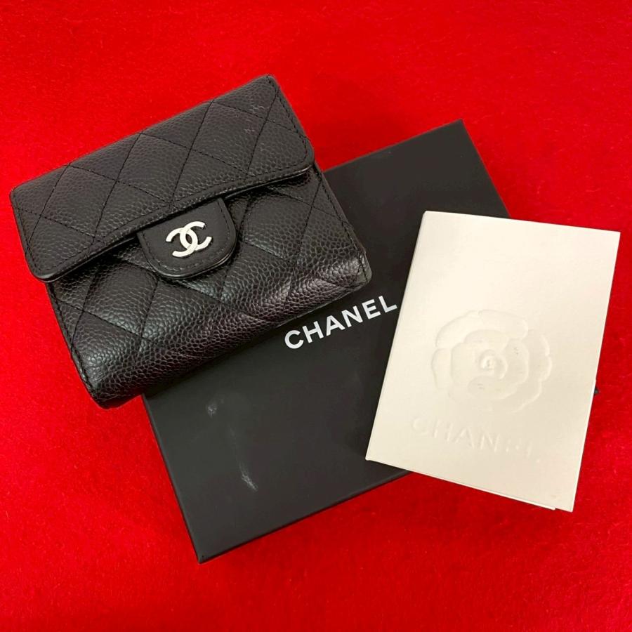 CHANEL（シャネル） 極 美品 箱付 シール有 マトラッセ ココマーク