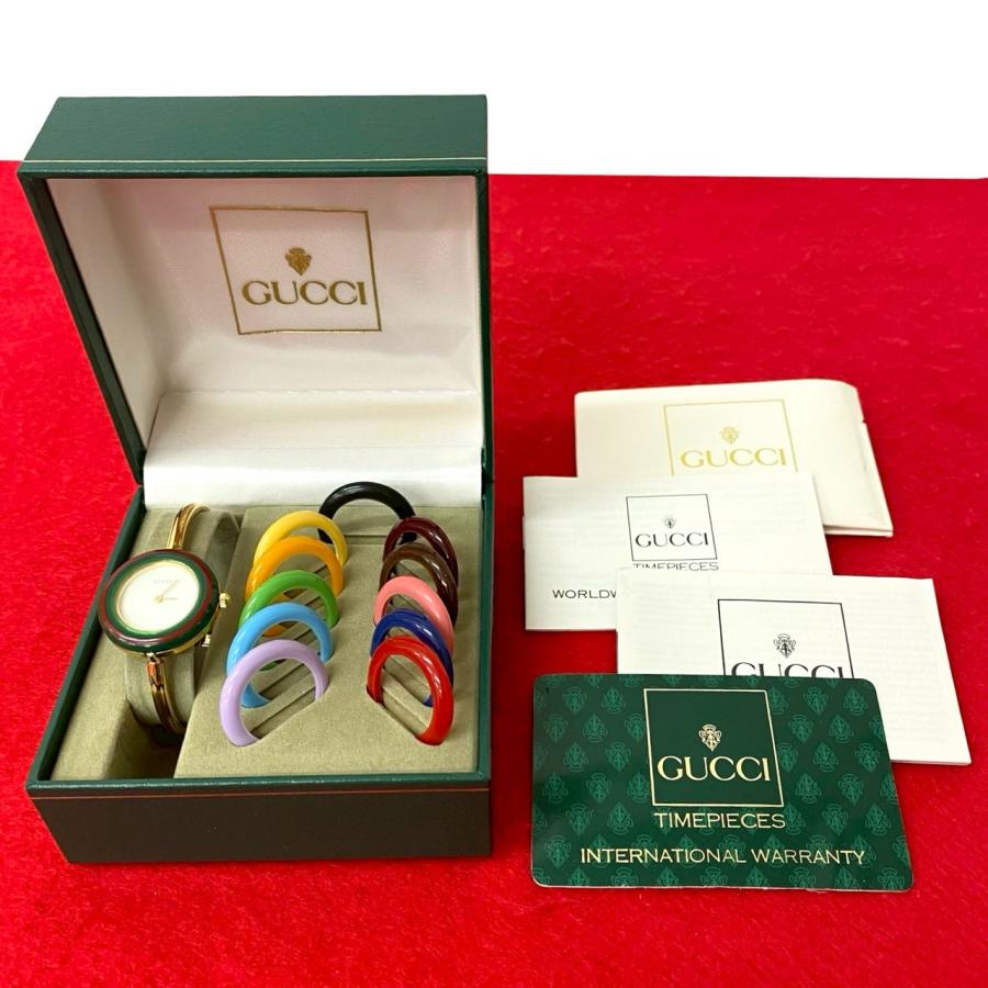 GUCCI（グッチ） 極 美品 希少品 ヴィンテージ チェンジベゼル S